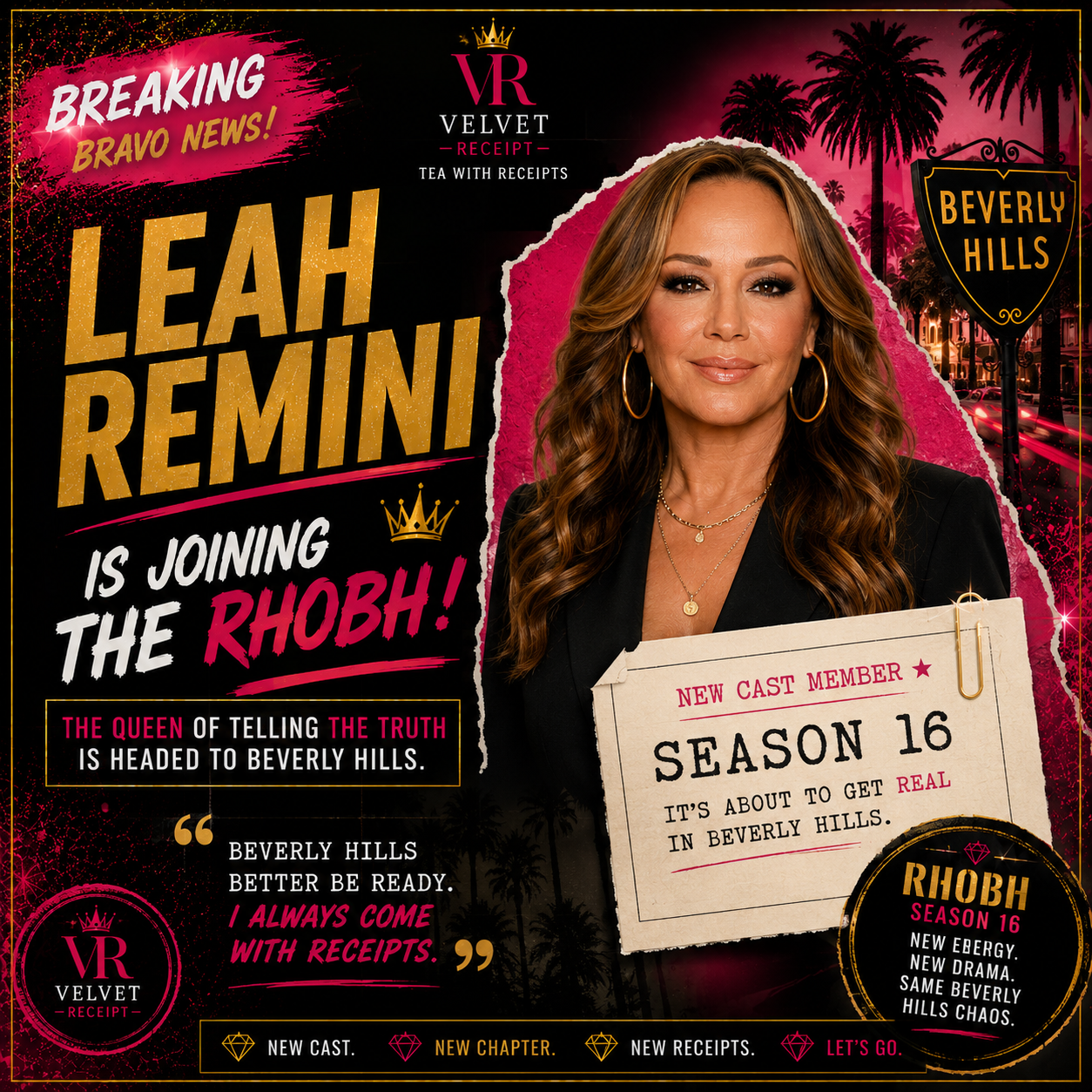 Leah Remini Joins The Real Housewives of Beverly Hills Season 16 Cast
