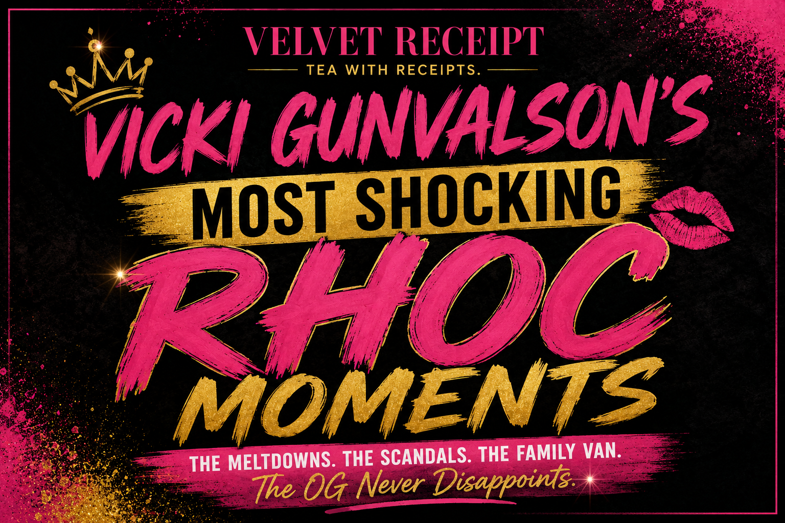 Vicki Gunvalson’s Most Shocking RHOC Moments: The Meltdowns, Scandals and Family Van That Made an OG