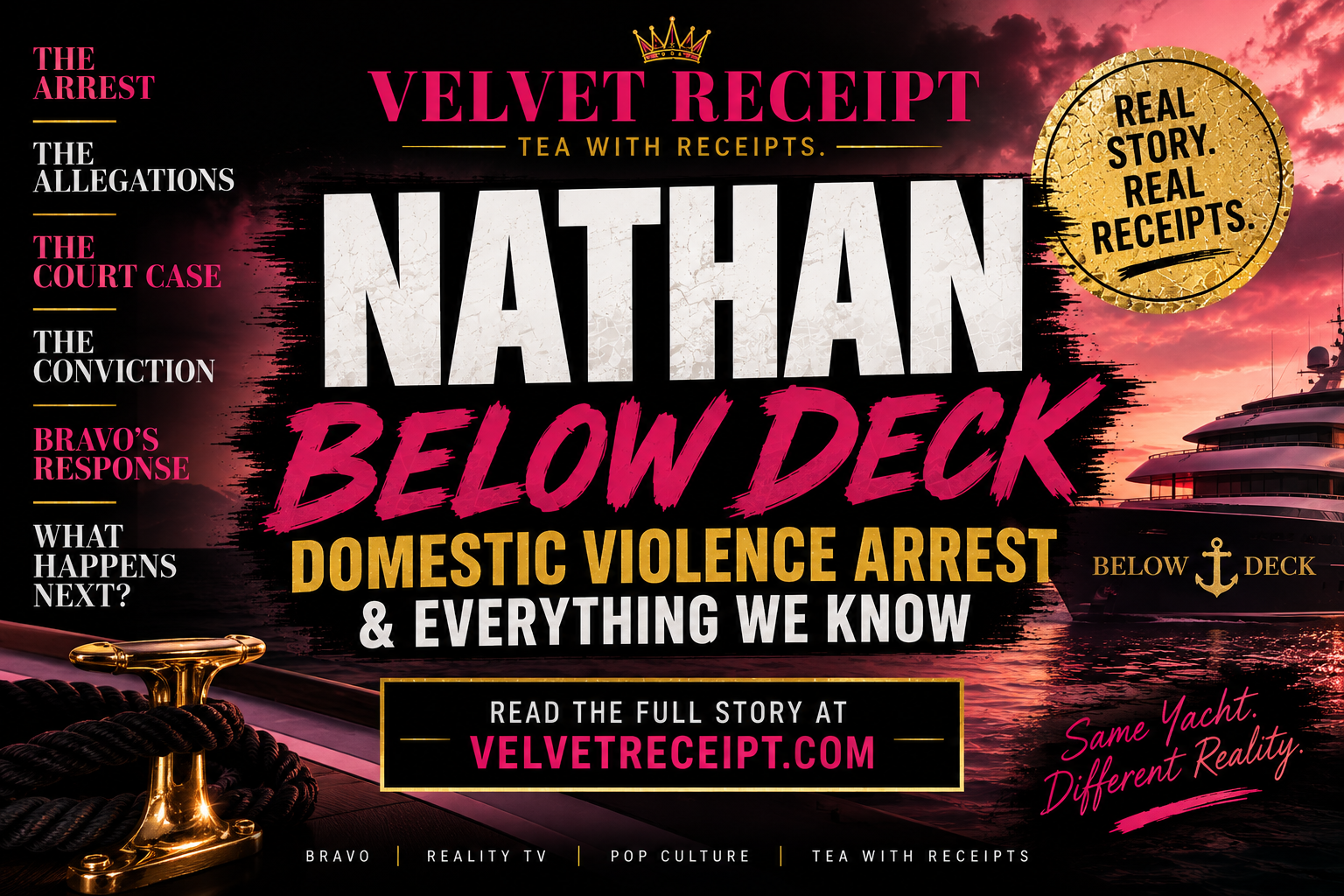 Nathan Gallagher’s Below Deck Domestic Violence Case: Arrest, Conviction, Warrant and What We Know