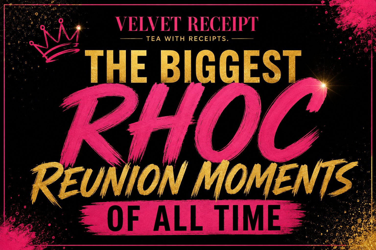 The Biggest Real Housewives of Orange County Reunion Moments of All Time